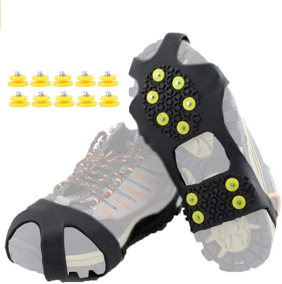 HoFire Ice Cleats, Ice Grips Traction Cleats Grippers [...]