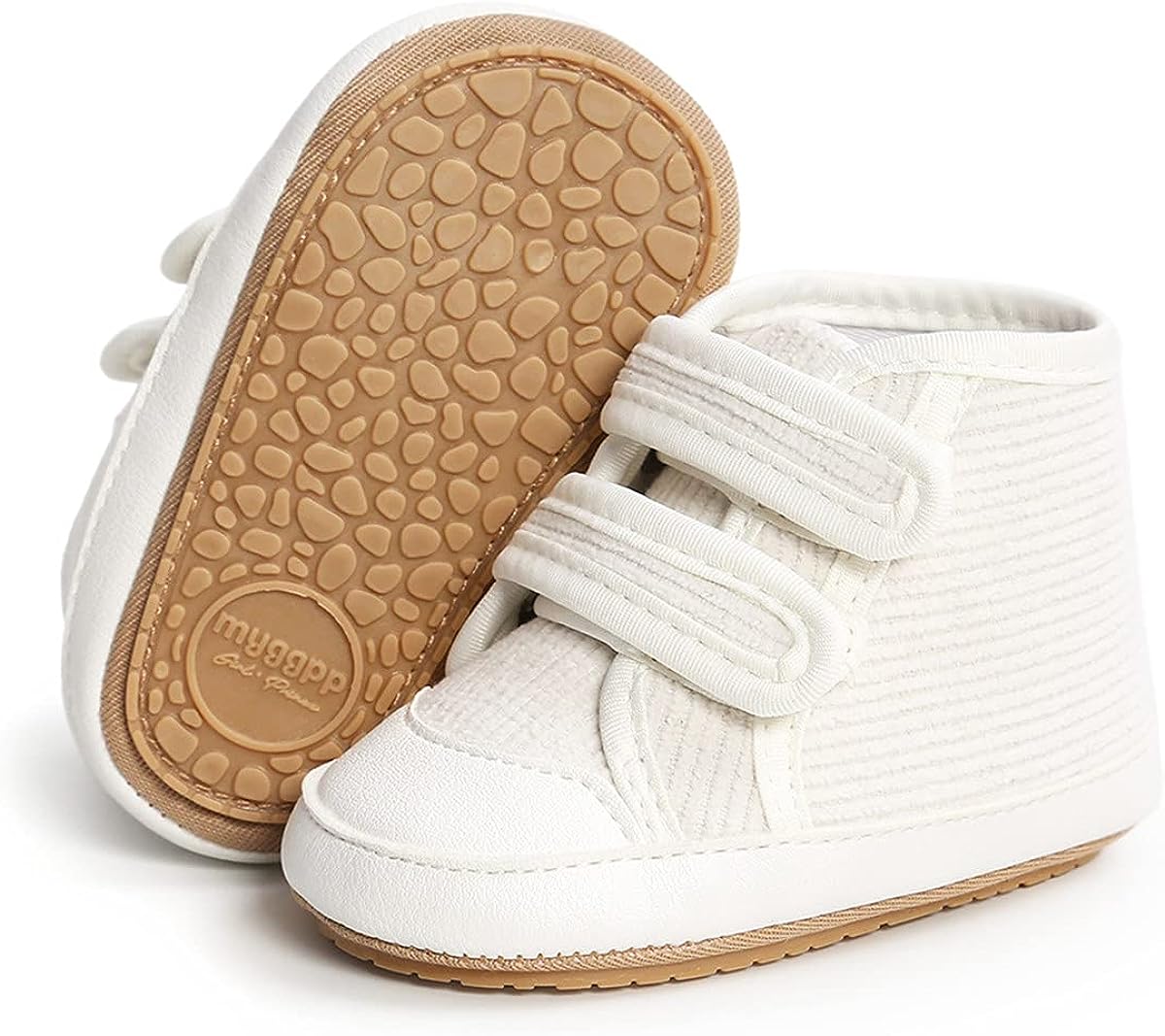 COSANKIM Baby Boy Girl Sneakers High-Top Ankle Shoes [...]
