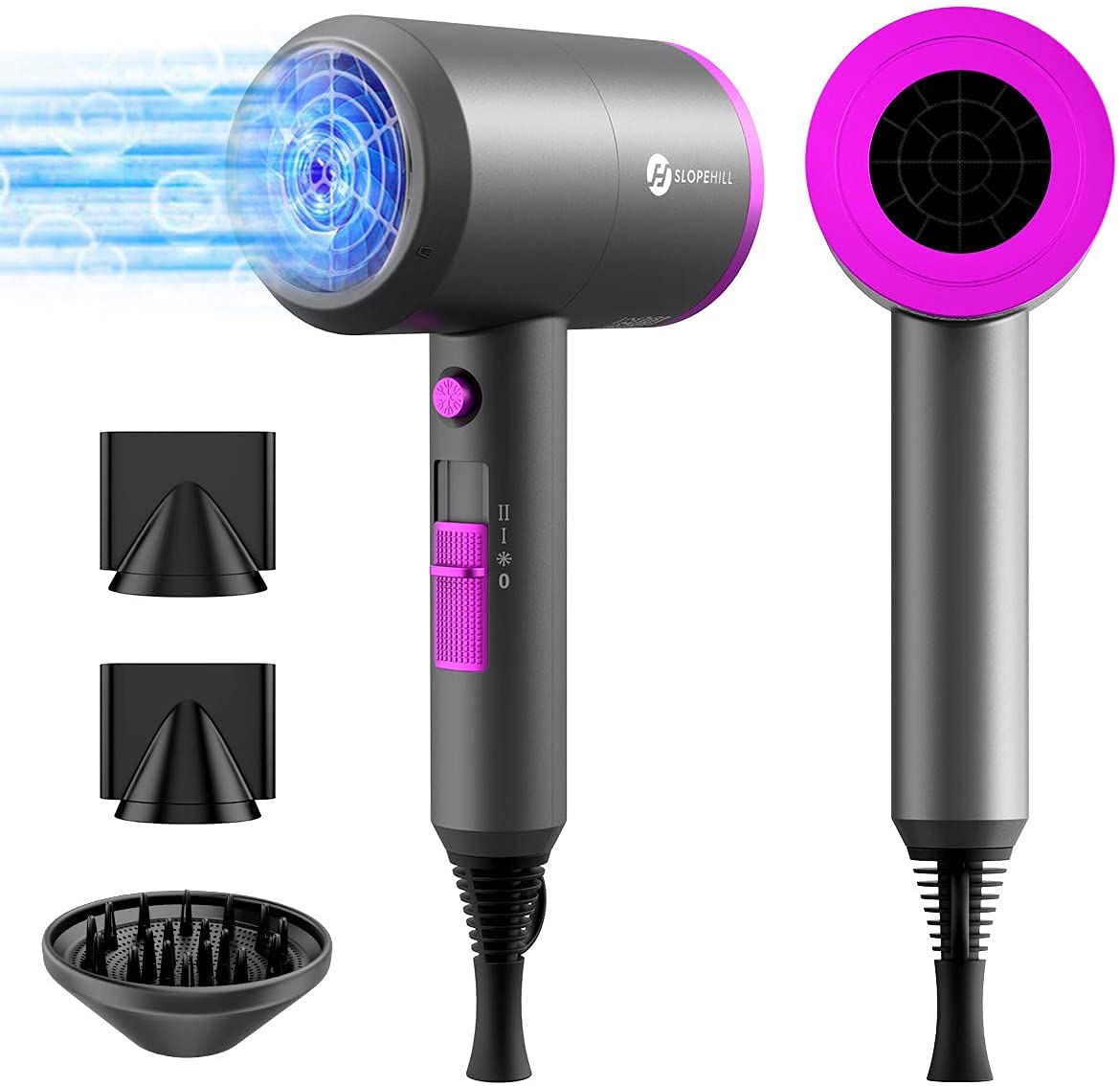 Slopehill Professional Ionic Hair Dryer, Powerful [...]