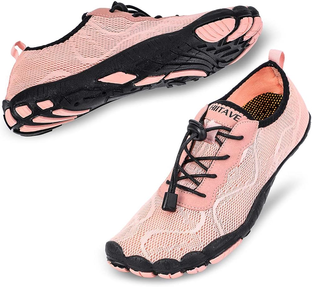 hiitave Womens Water Shoes Quick Dry Barefoot for Swim [...]