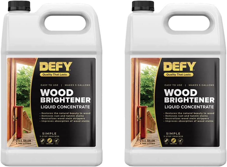 DEFY Wood Brightener gal - 2 pack