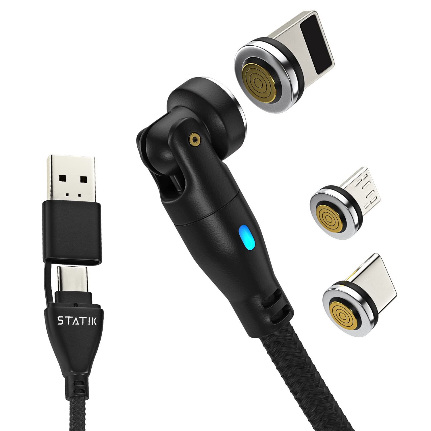 Statik 360 Pro Magnetic Charging Cable 100W Fast [...]