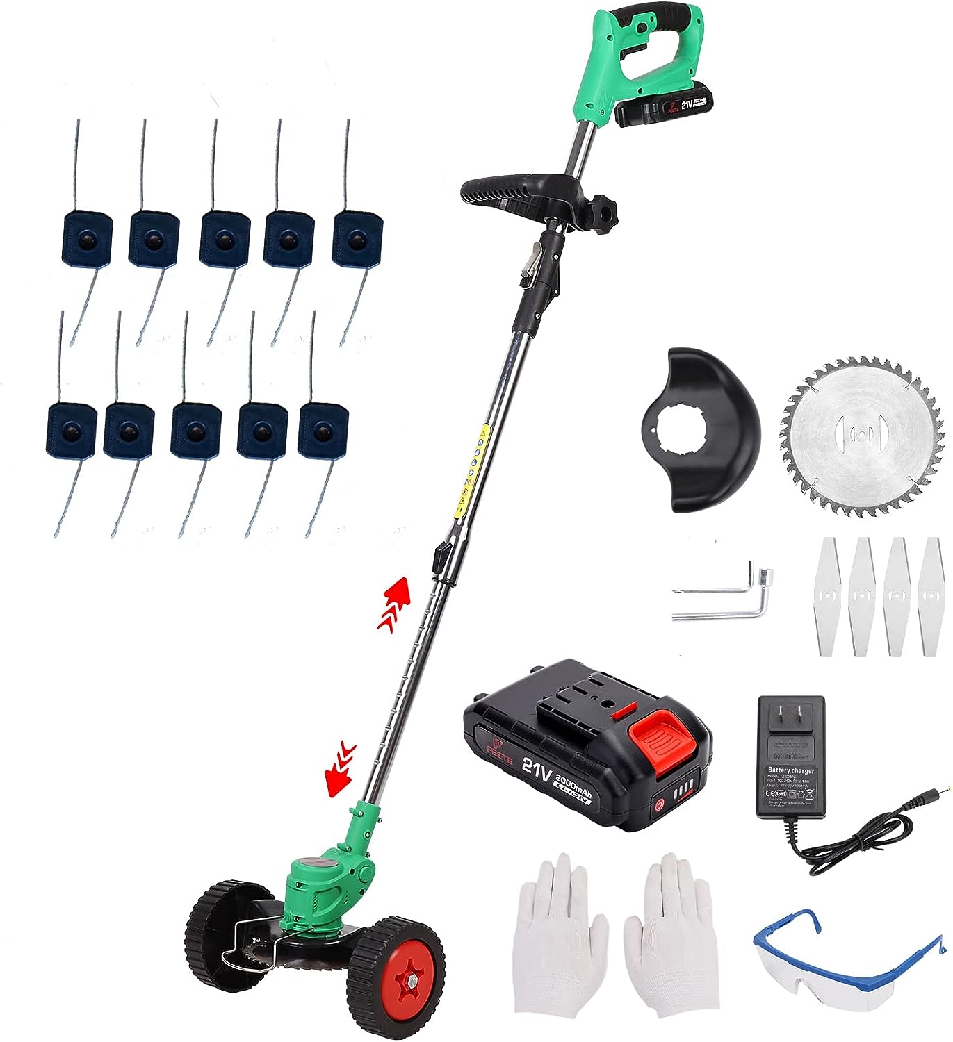 Weed Eater Electric Weed Wacker Battery Powered [...]