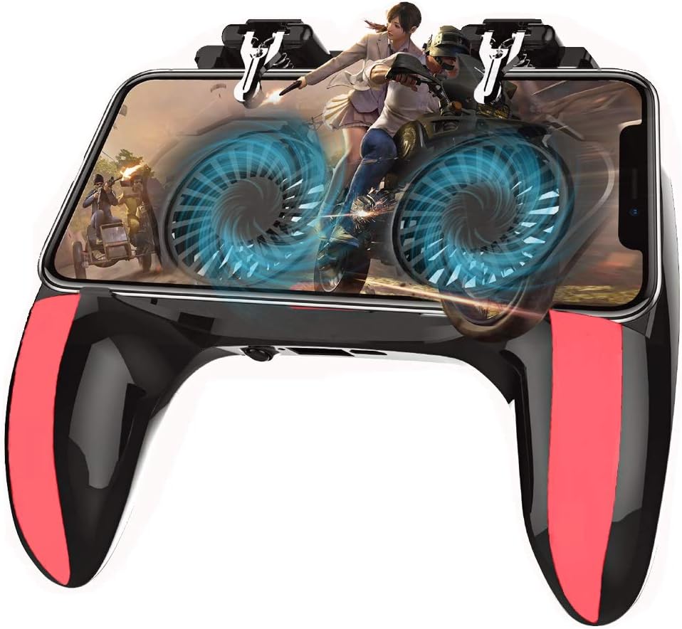 PUBG Mobile Game Controller- Dual Cooling Fan Gaming [...]