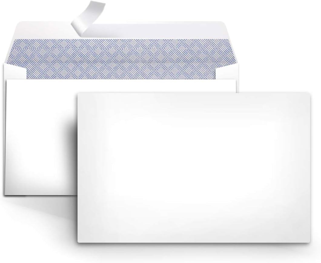 Amazon Basics #6 3/4 Security-Tinted Envelopes with [...]