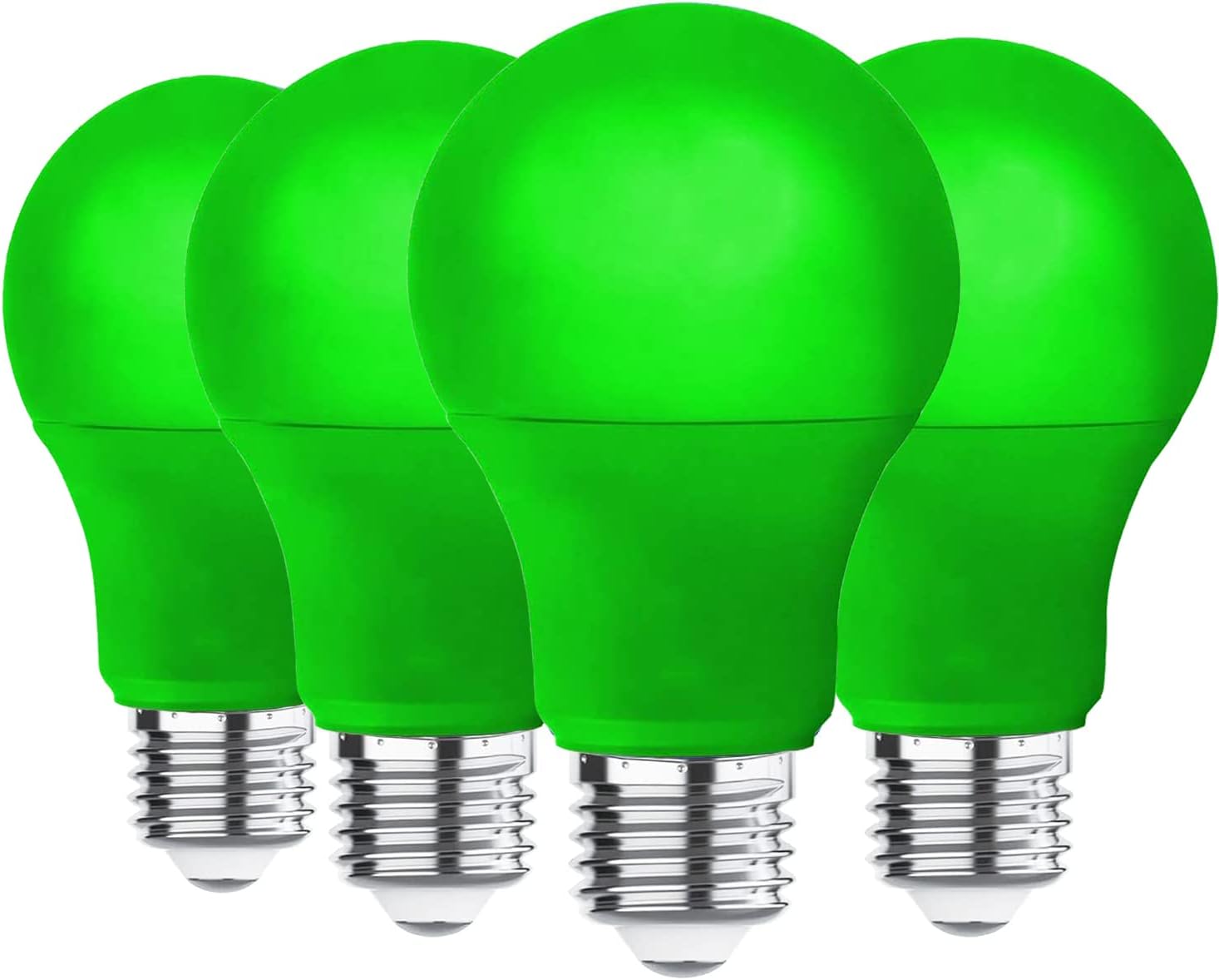 4 Pack LED Green Light Bulbs - A19 9Watts with E26 [...]