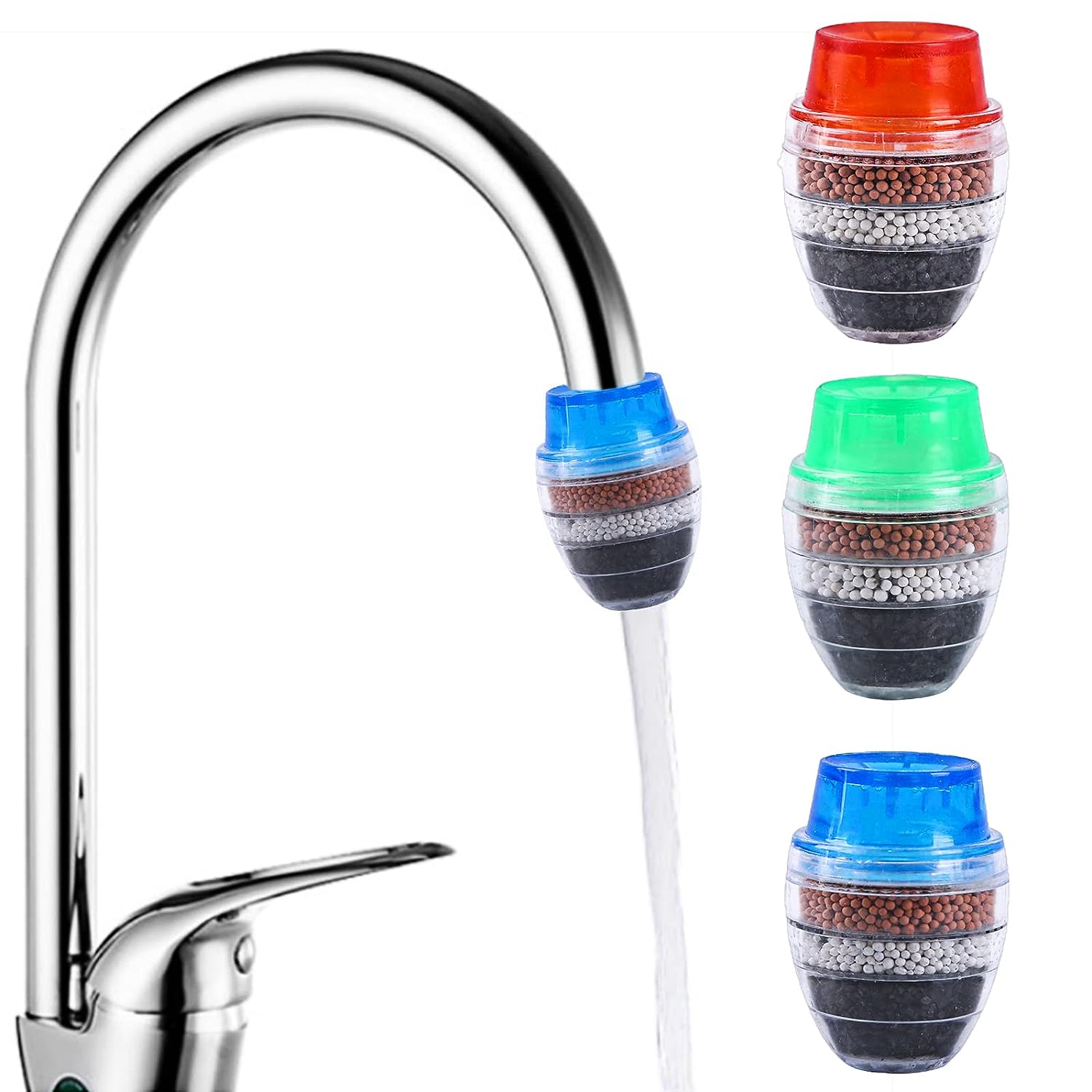 3 Pack Faucet Mount Filters, Faucet Water Filter Tap [...]
