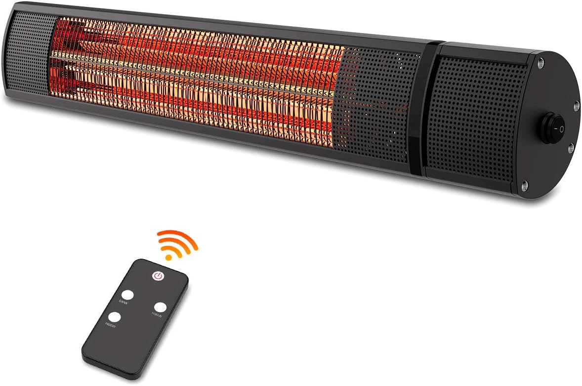 PATIOBOSS Electric Patio Heater - Outdoor Heater Wall [...]