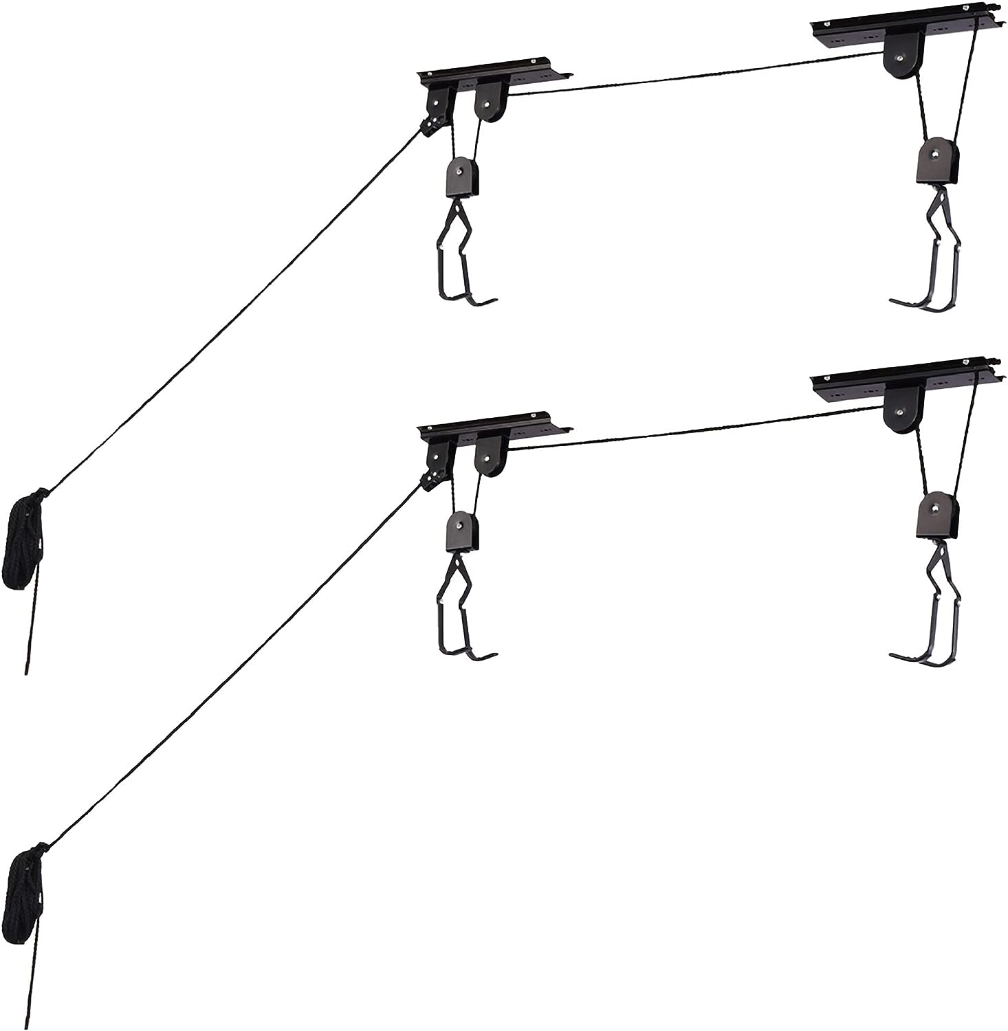 Bike Hoists - Overhead Pulley System with 100 lb [...]