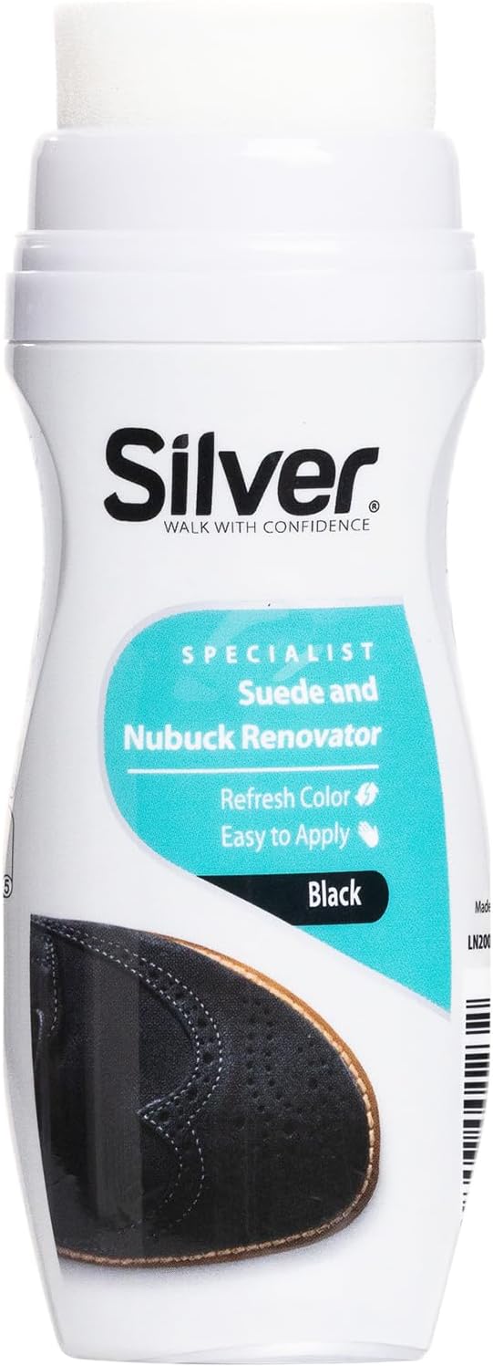 Silver Black Suede Leather Dye for Shoes, Boots, [...]