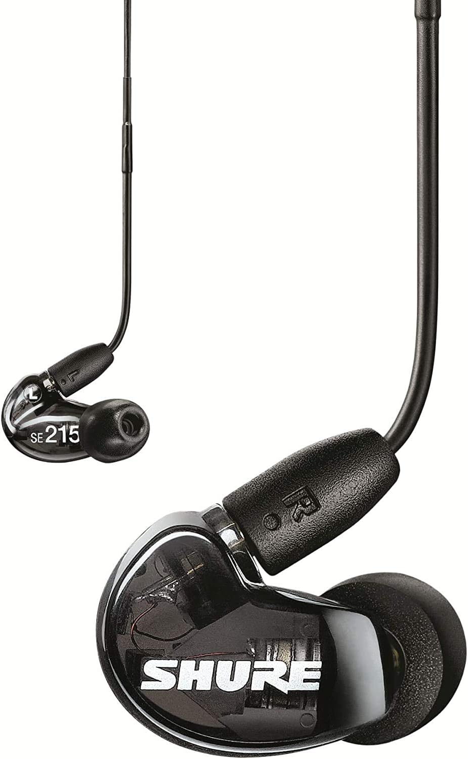 Shure AONIC 215 Wired Sound Isolating Earbuds, Clear [...]