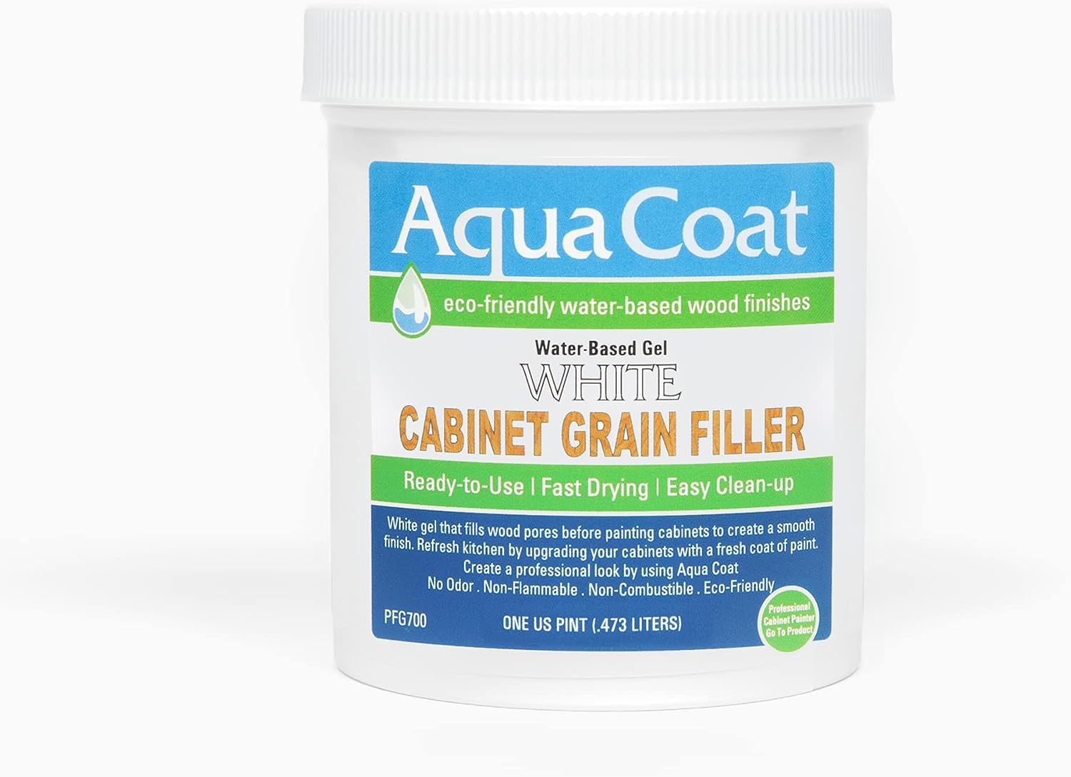 Aqua Coat Water Based White Cabinet Grain Filler Gel, [...]