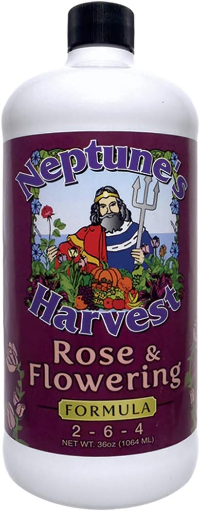 Neptune's Harvest Rose & Flowering Formula 2-6-4 (Quart)