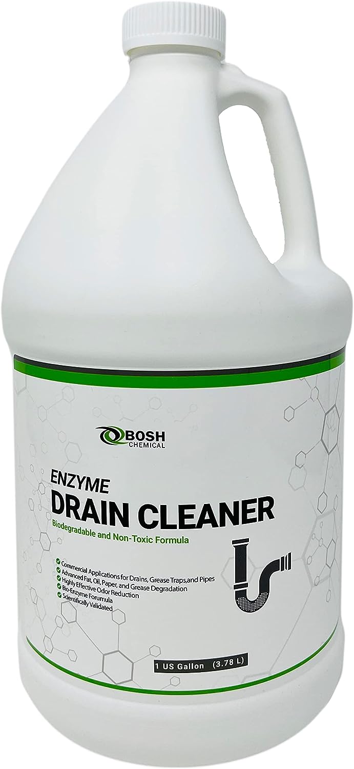 Bosh Chemical Enzyme Drain Cleaner | Attacks Grease, [...]
