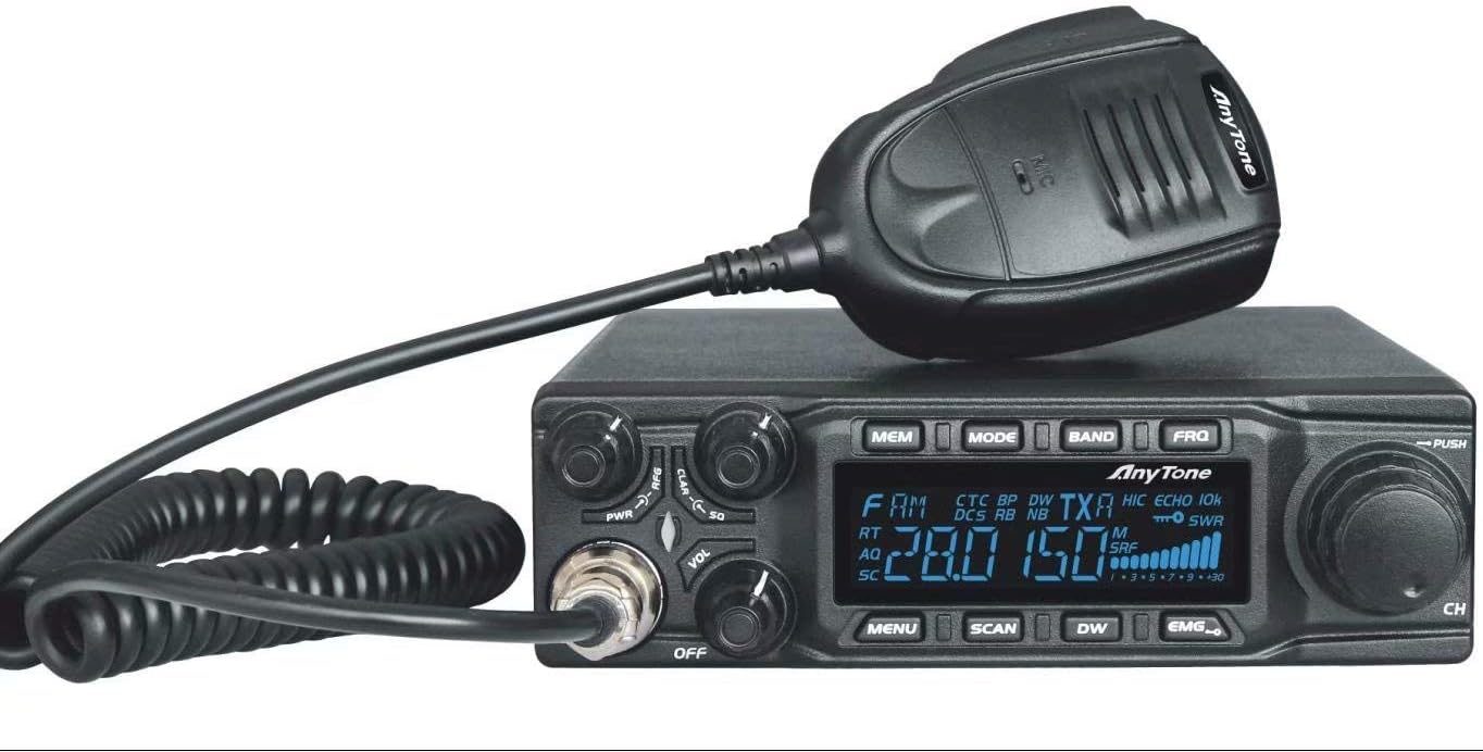 AnyTone AT-6666 10 Meter Radio for Truck, with [...]