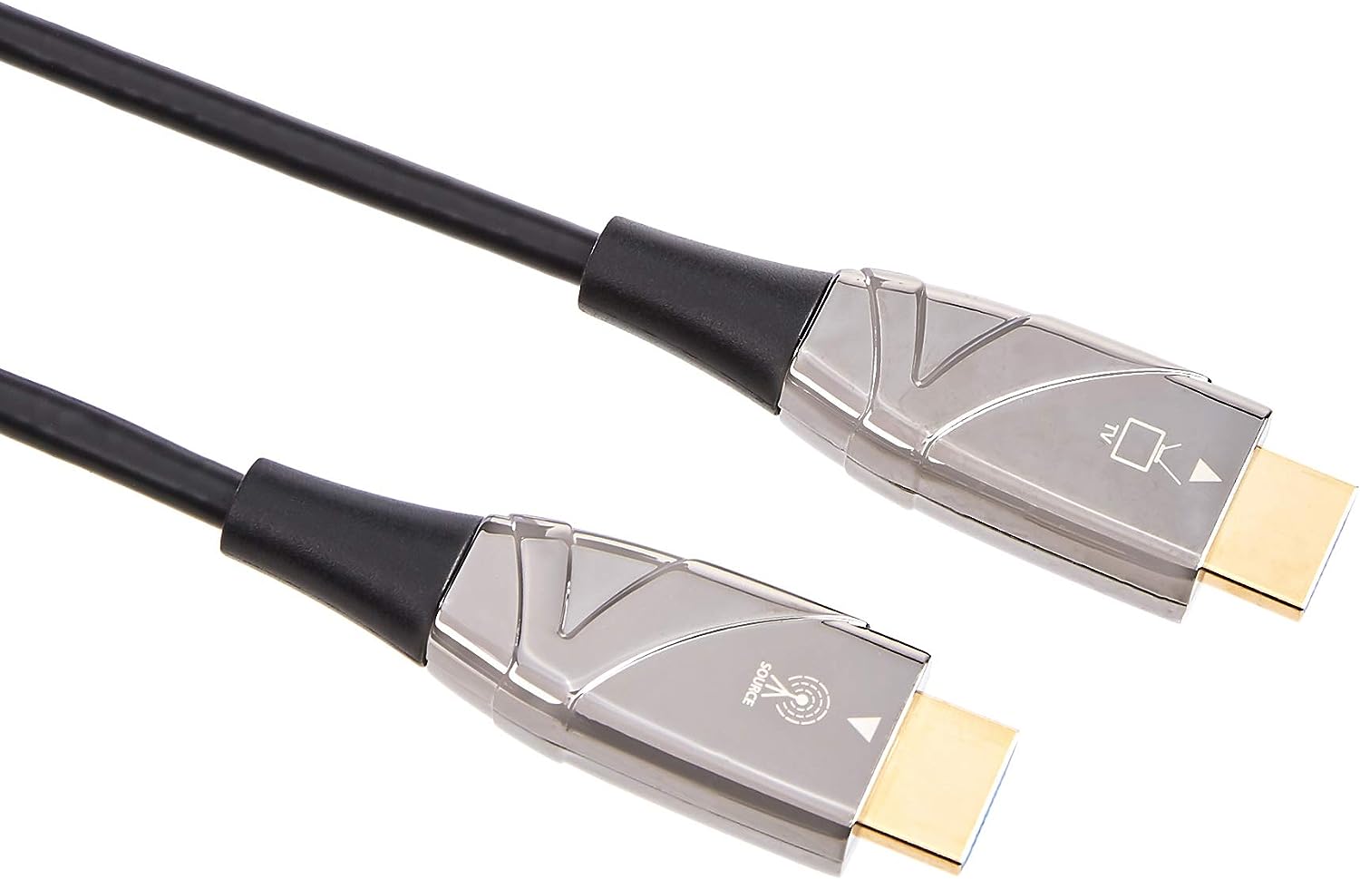 Amazon Basics HDMI Fiber Optic Cable, 18Gbps High- [...]