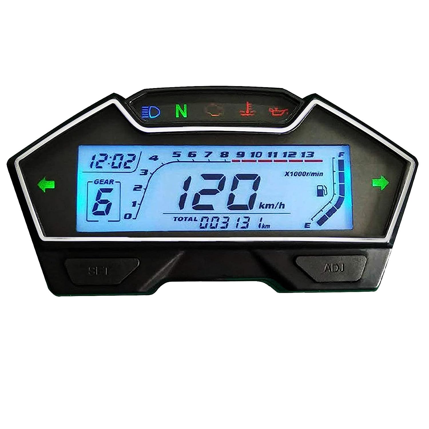 SAMDO Universal Motorcycle Speedometer Odometer [...]