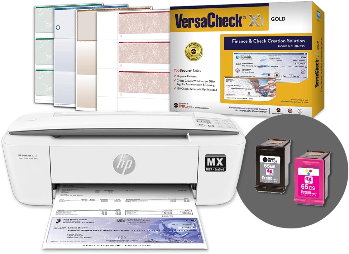 VersaCheck HP DeskJet 3755 MXE MICR All-in-One Check [...]