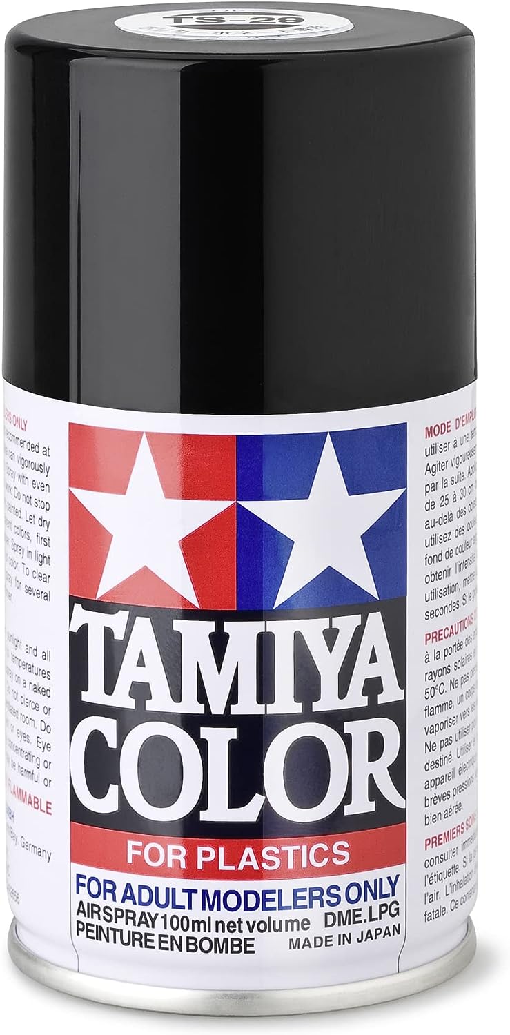TAMIYA USA TAM85029 Spray Lacquer TS-29 SemiGloss Black