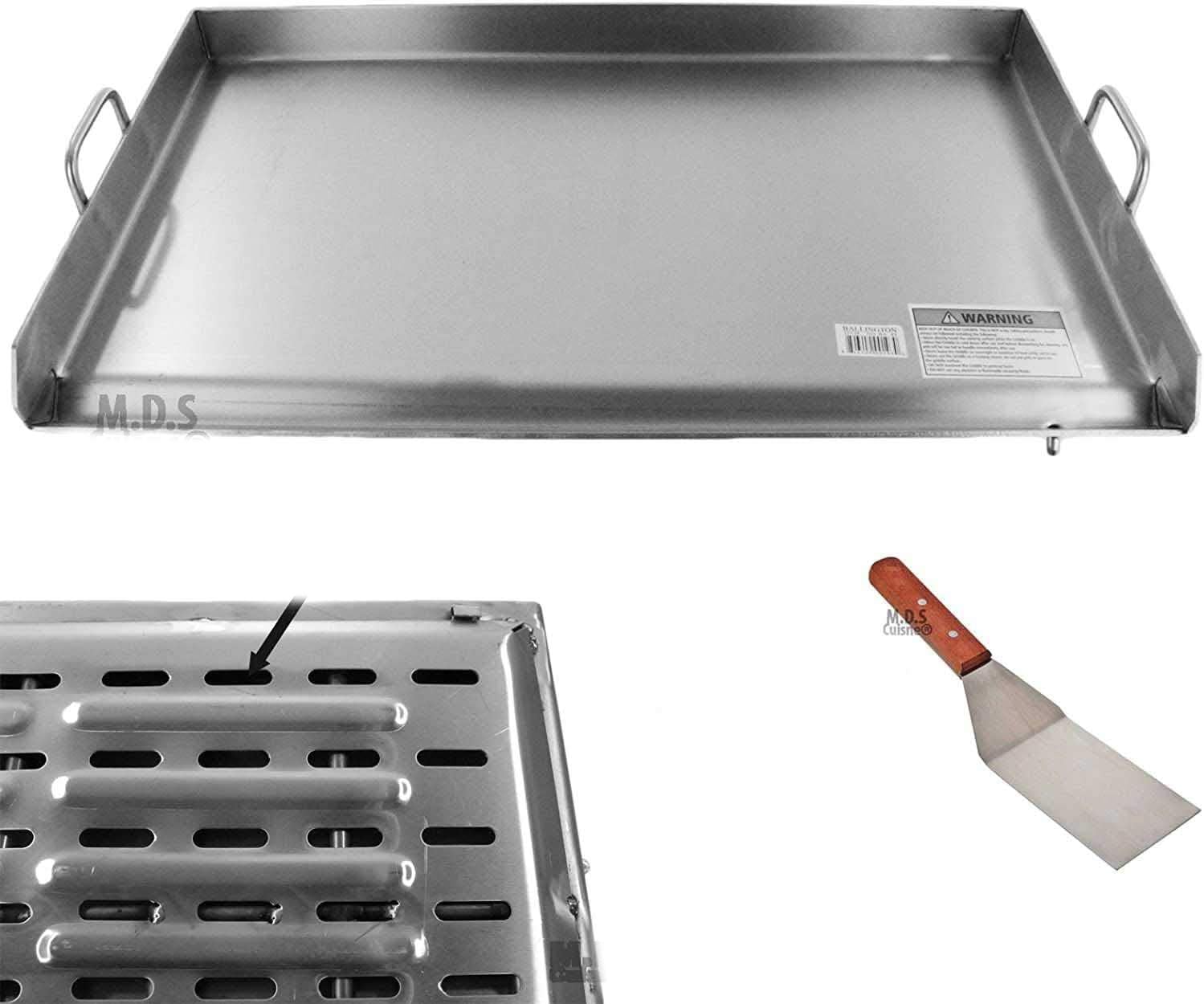 M.D.S Cuisine Cookwares Griddle Stainless Steel Flat [...]