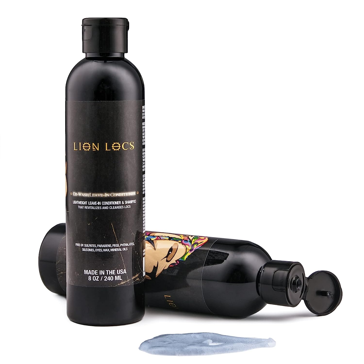 Lion Locs Shampoo and Conditioner, 2 in 1 Co Wash for [...]