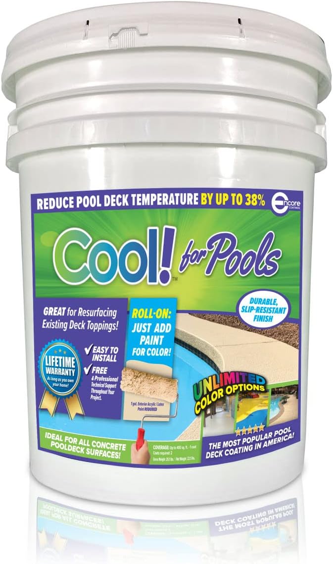 Cool Decking Pool Deck Paint - Coating for Concrete [...]
