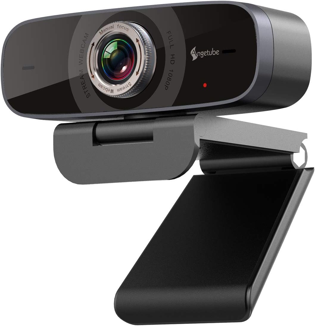 Angetube 1080P Webcam with Microphone, Streaming HD [...]
