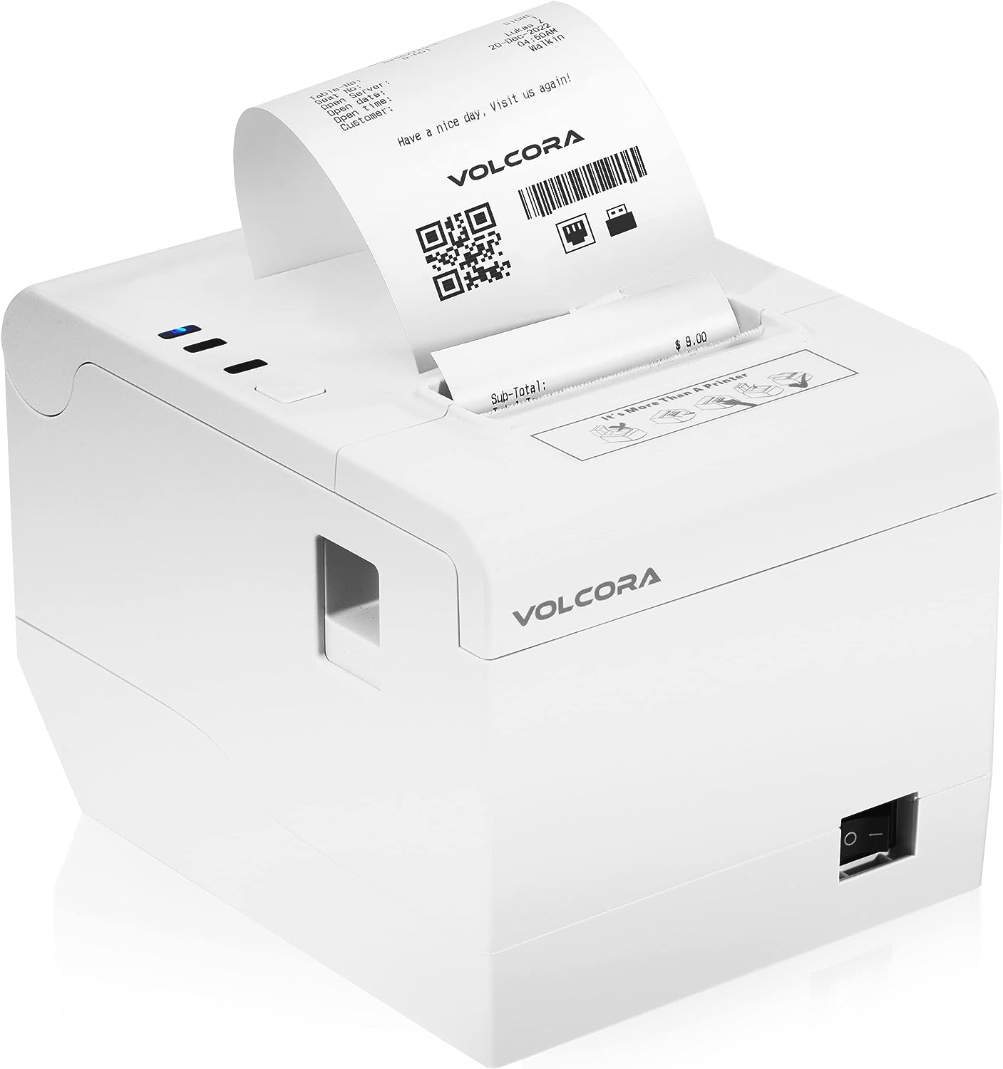 Volcora Thermal Receipt Printer, 80mm USB/Ethernet POS [...]