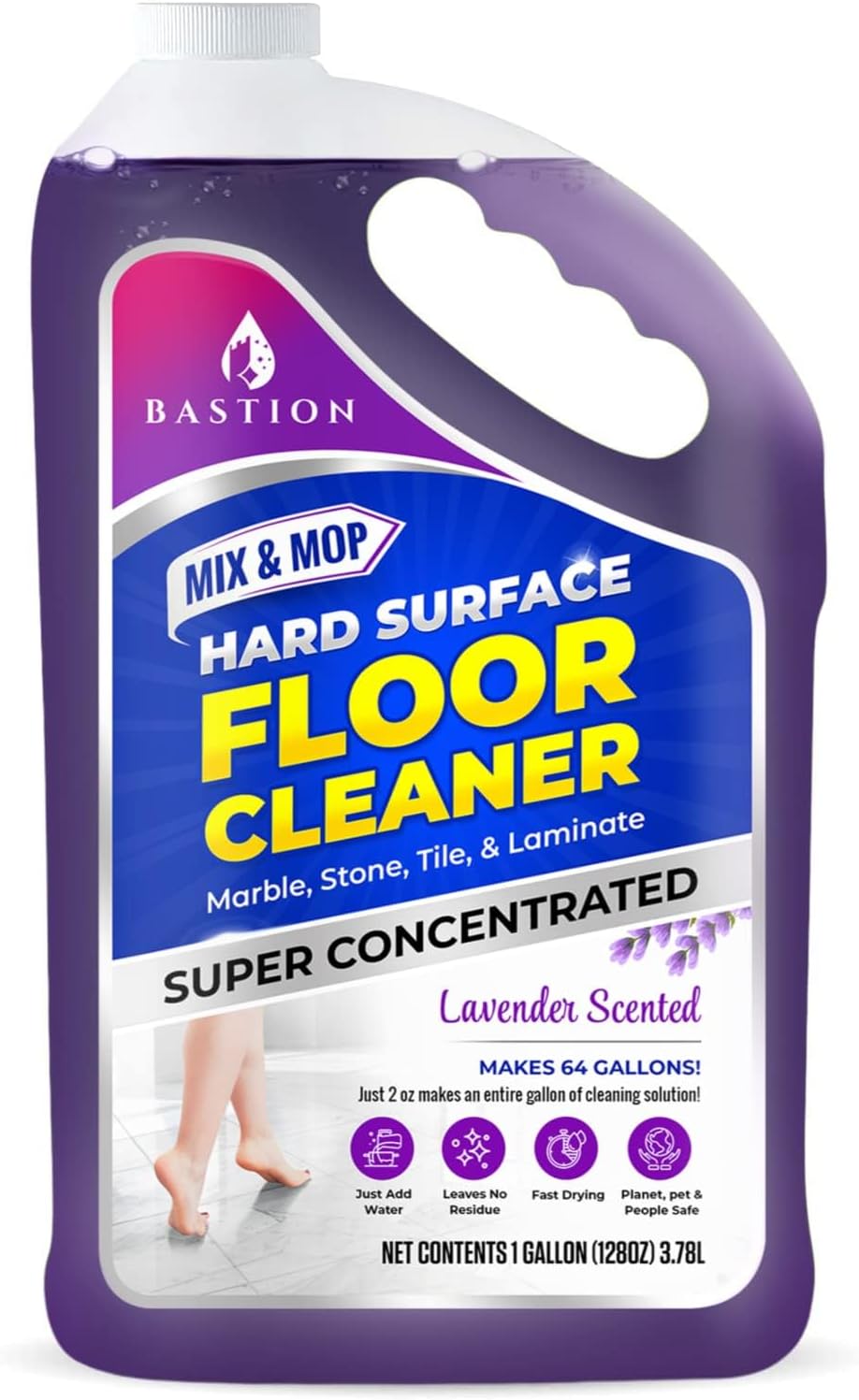 Hard Surface Liquid Floor Cleaner Solution Concentrate [...]