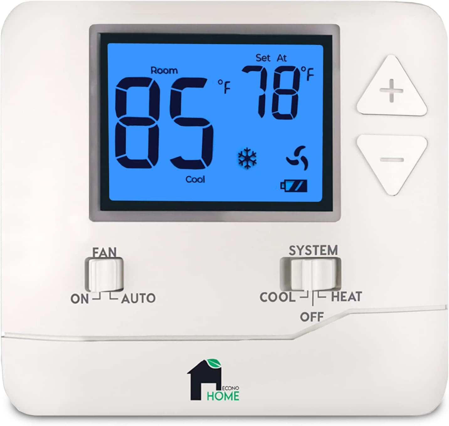 EconoHome Non-Programmable Thermostat for Home - Heat [...]