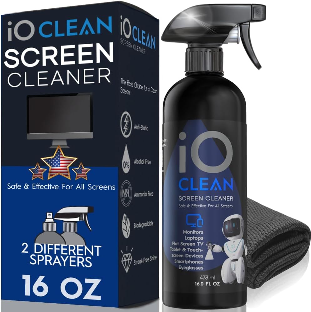 Screen Cleaner Spray (16oz) – Best Large Kit for LCD [...]