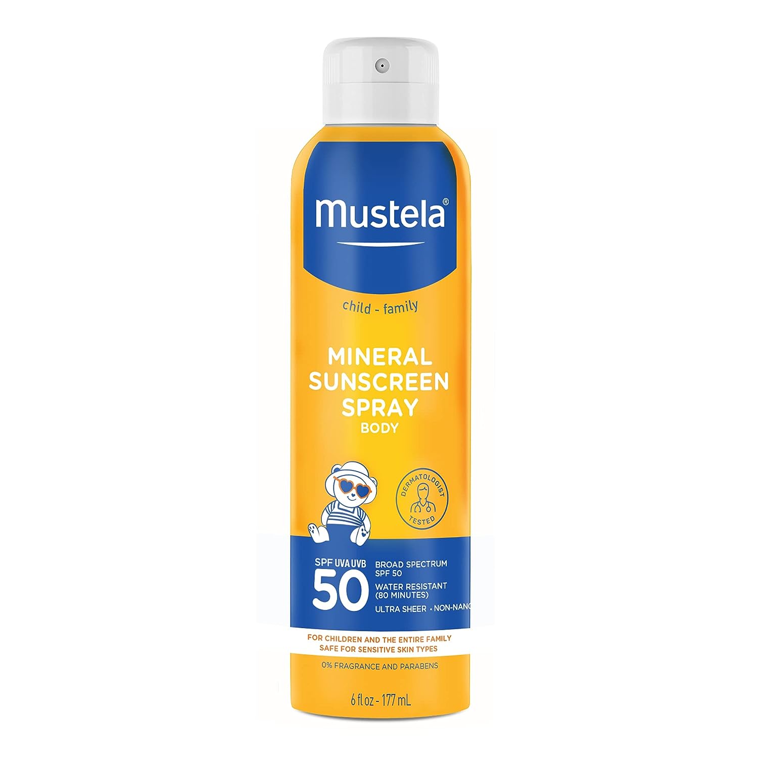 Mustela Baby Mineral Sunscreen Spray SPF 50 Broad [...]