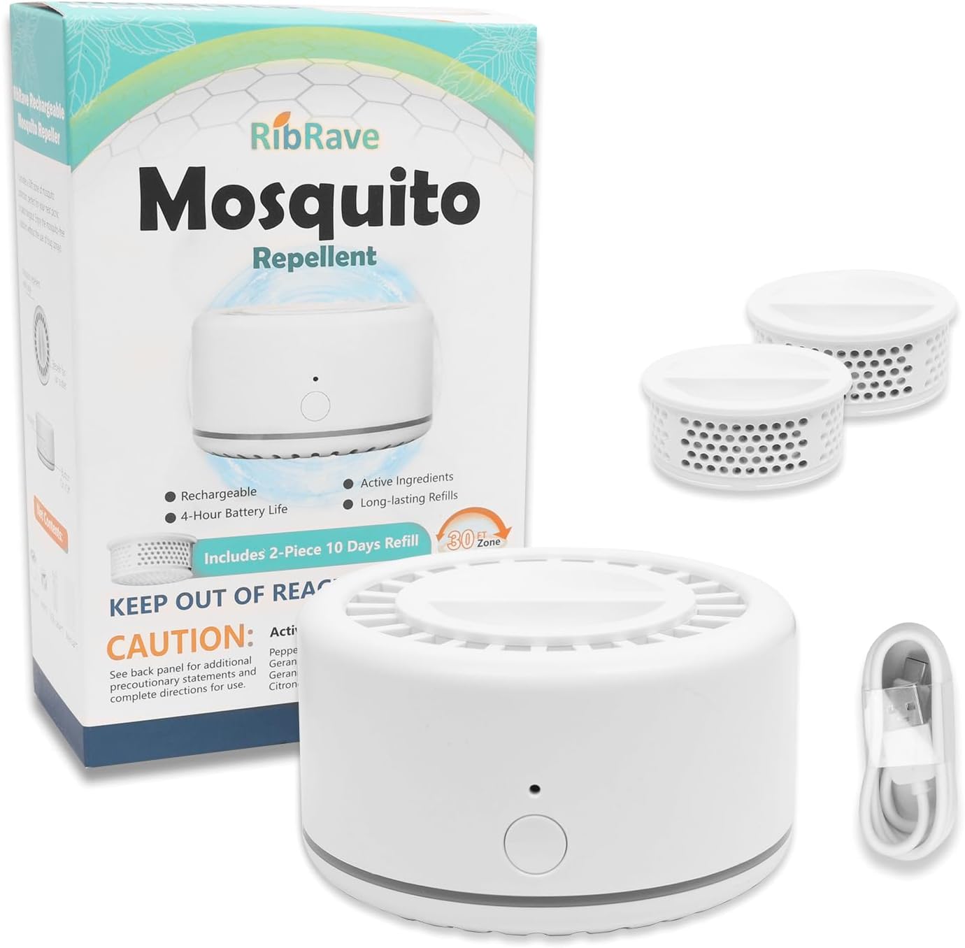 RibRave Electronic Mosquito Repeller Insect Repellent [...]