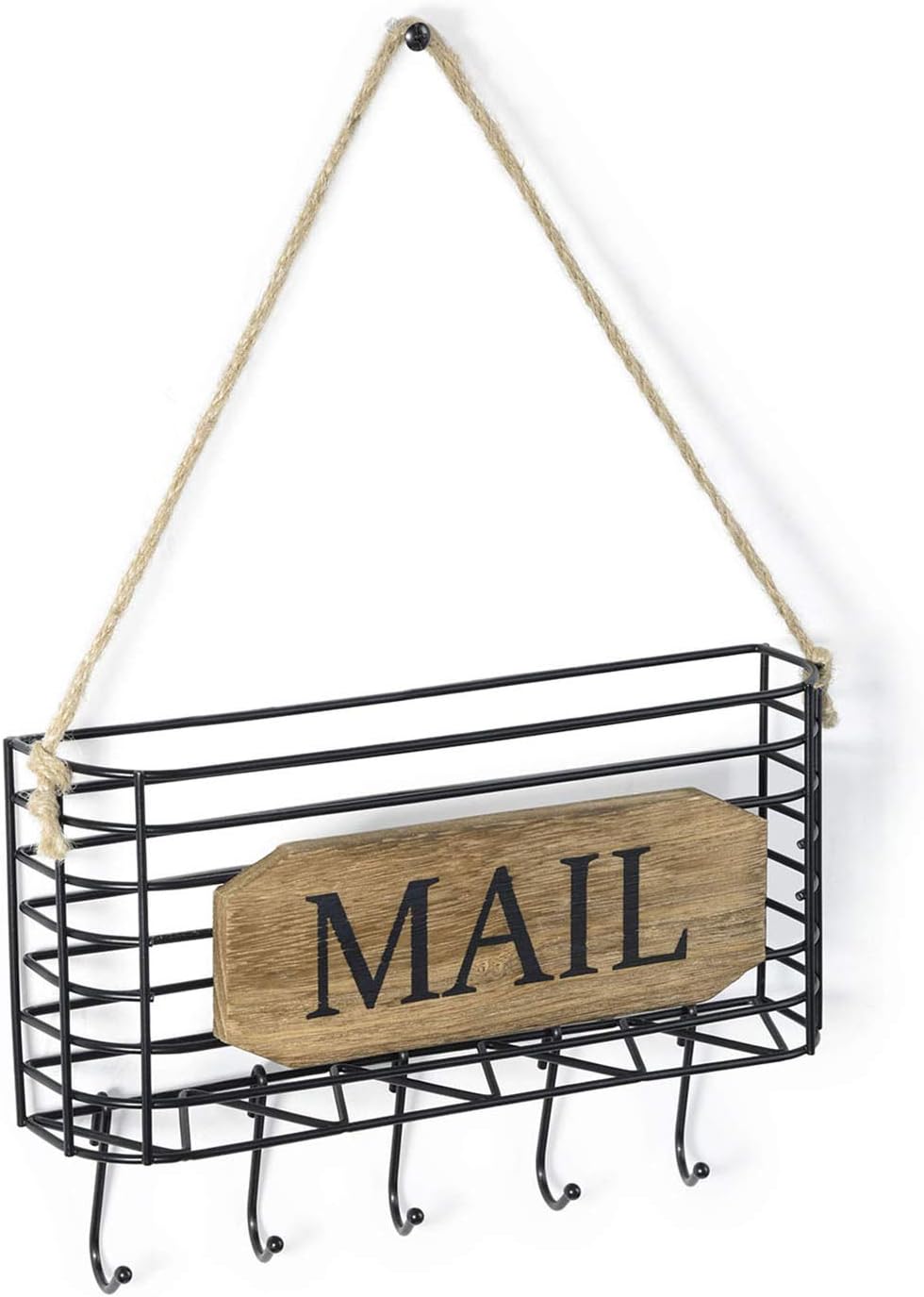 SRIWATANA Mail Organizer Wall Mount, Rustic Mail [...]