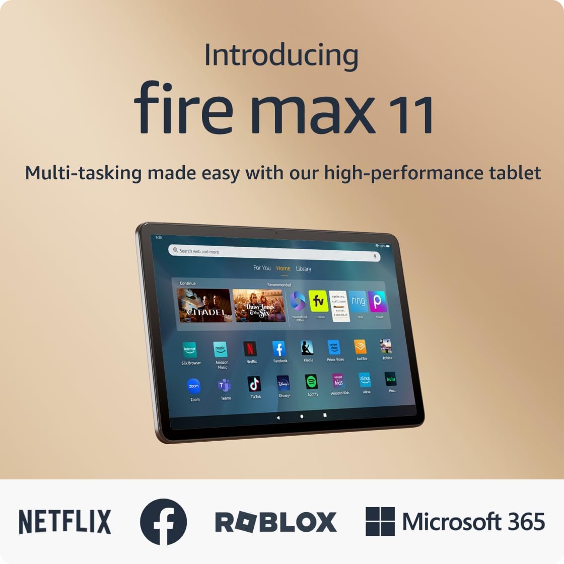 Introducing Amazon Fire Max 11 tablet, built for [...]