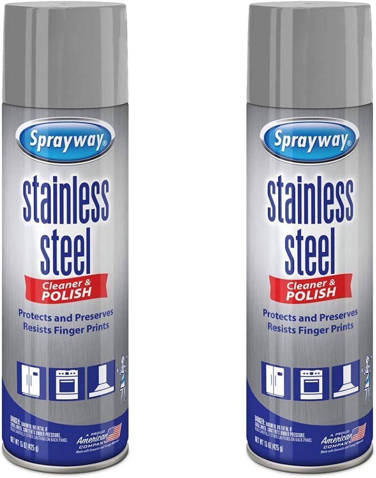 Sprayway SW148R Water-Based Stainless Steel Cleaner, [...]