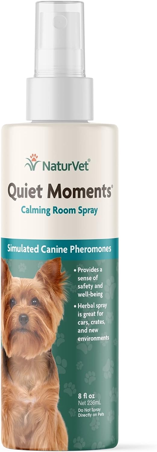 NaturVet Quiet Moments Herbal Calming Room Spray Dog [...]
