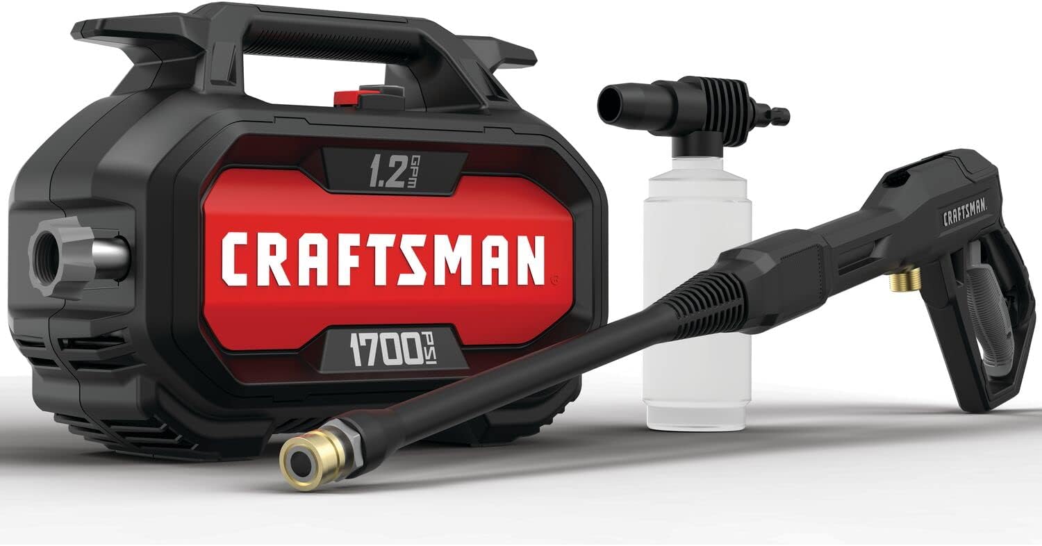 CRAFTSMAN Electric Pressure Washer, Cold Water, [...]
