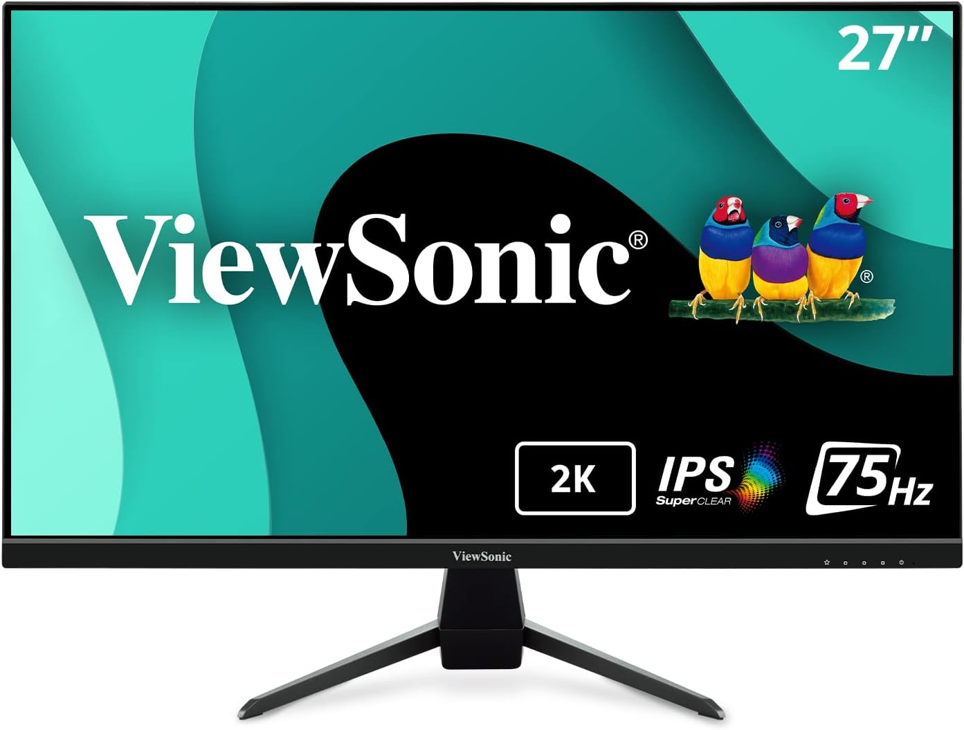 ViewSonic VX2767U-2K 27 Inch 1440p IPS Monitor with [...]