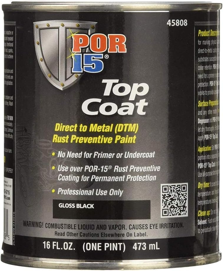 POR-15 Top Coat Paint, Direct to Metal Paint, Long- [...]