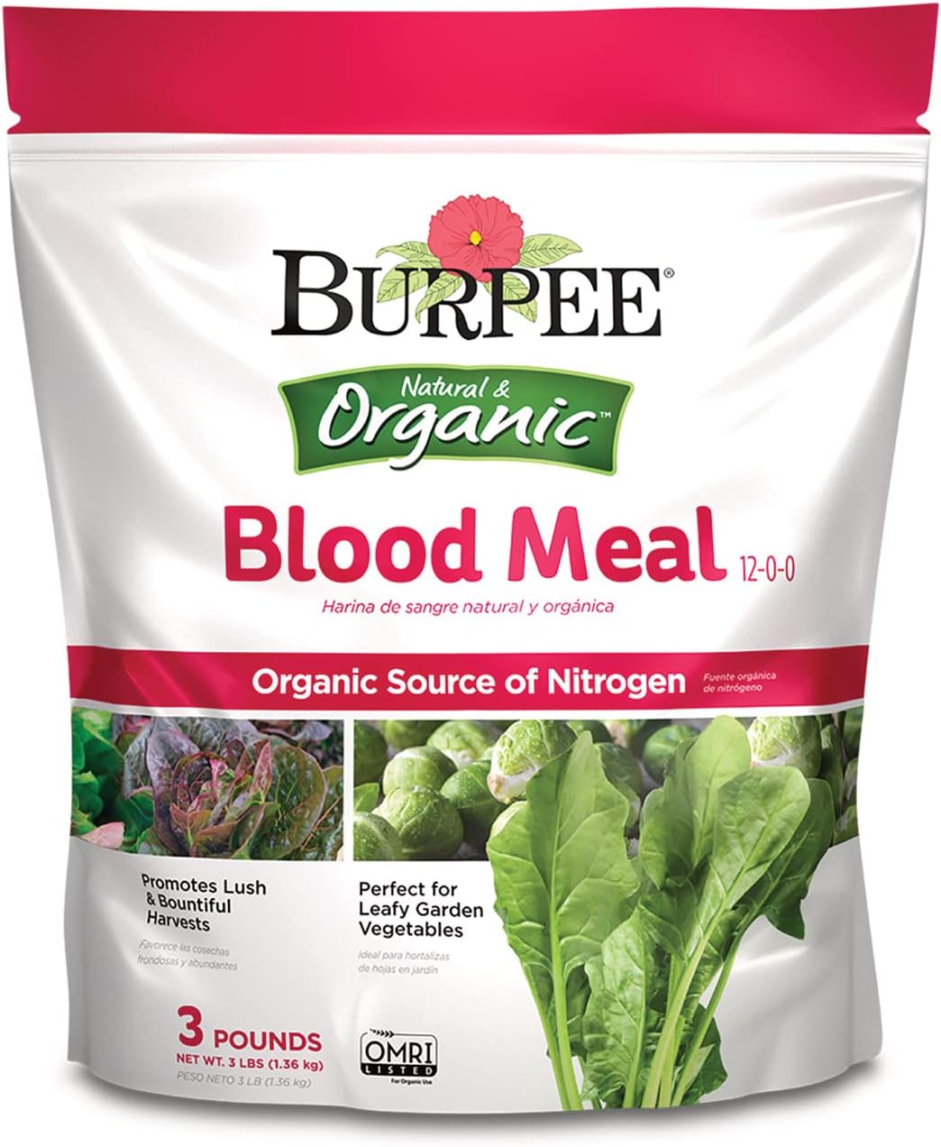 Burpee Organic Blood Meal Fertilizer | Add to Potting [...]
