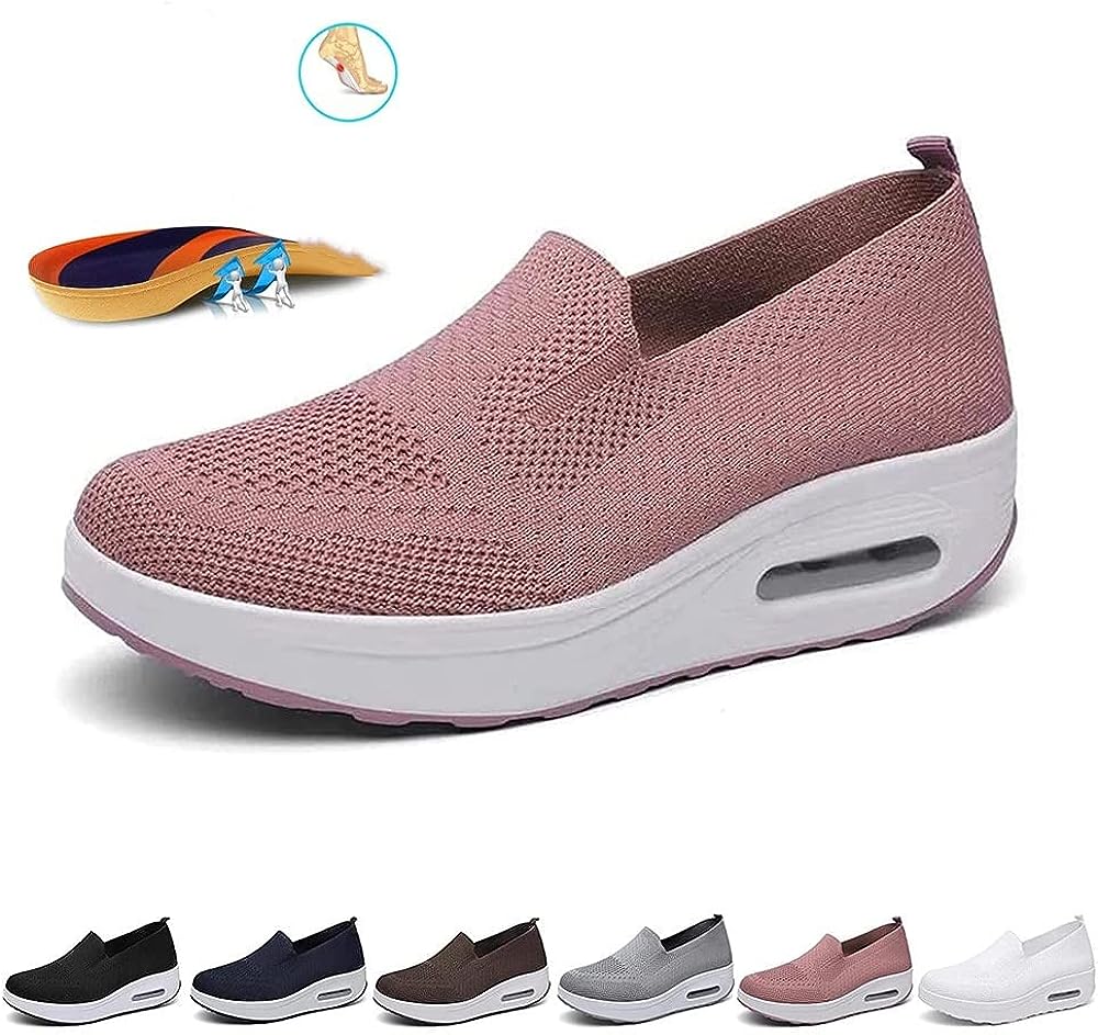Teamoda Orthopedic Walking Shoes for Women, Slip-On [...]