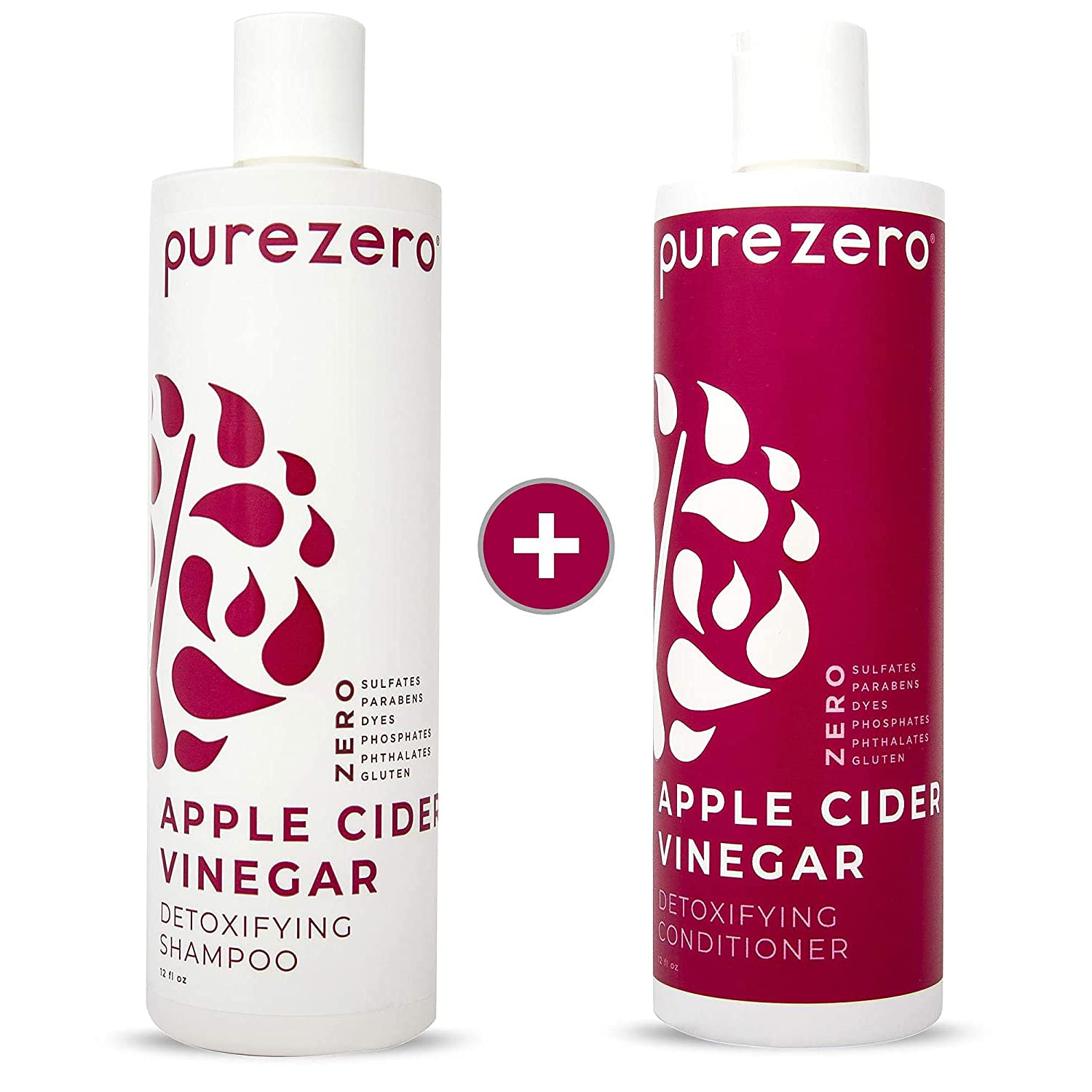Purezero Apple Cider Vinegar Shampoo & Conditioner Set [...]