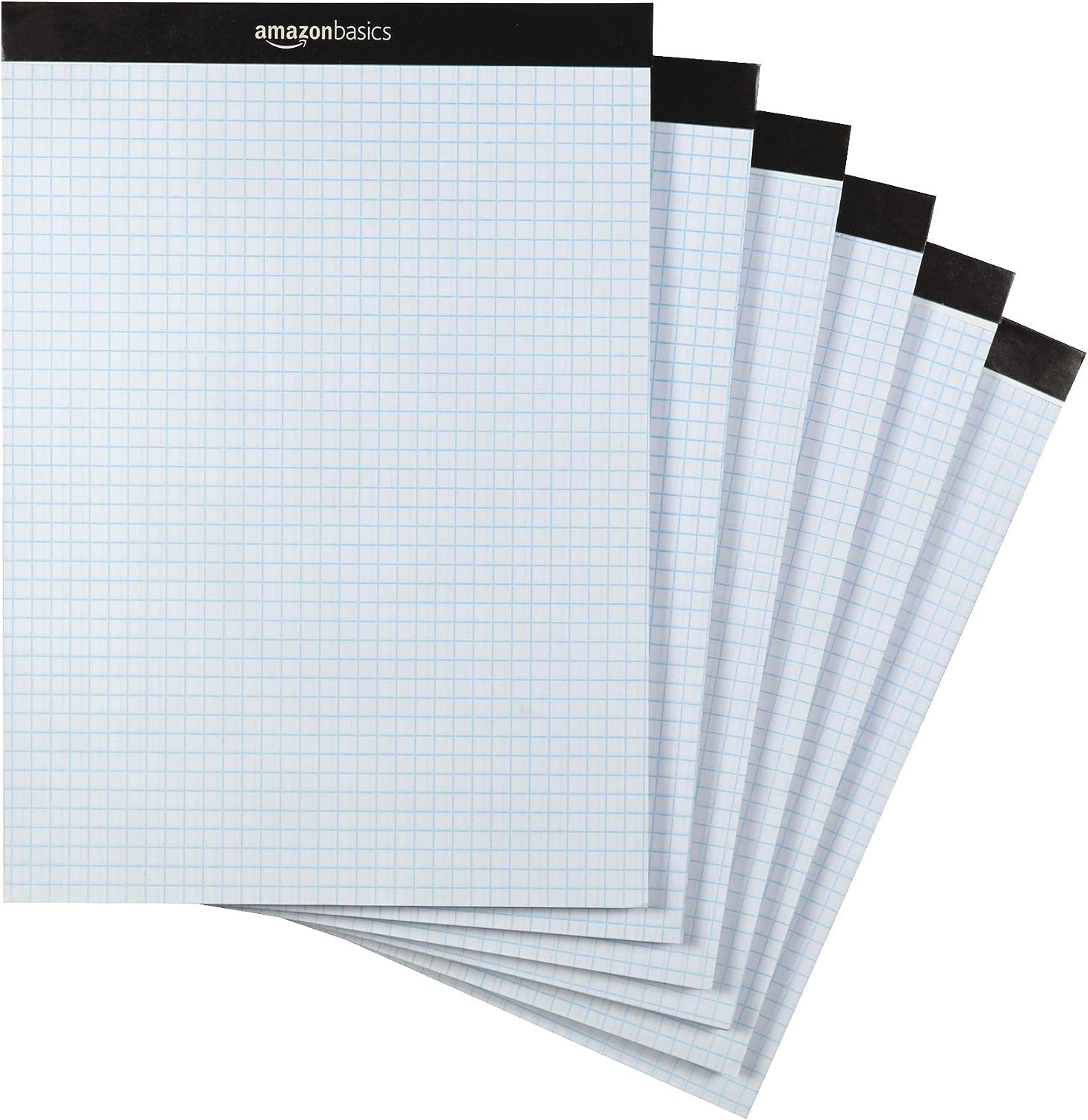 Amazon Basics Quad Ruled Graph Paper Pad, 600 Count, 6 [...]
