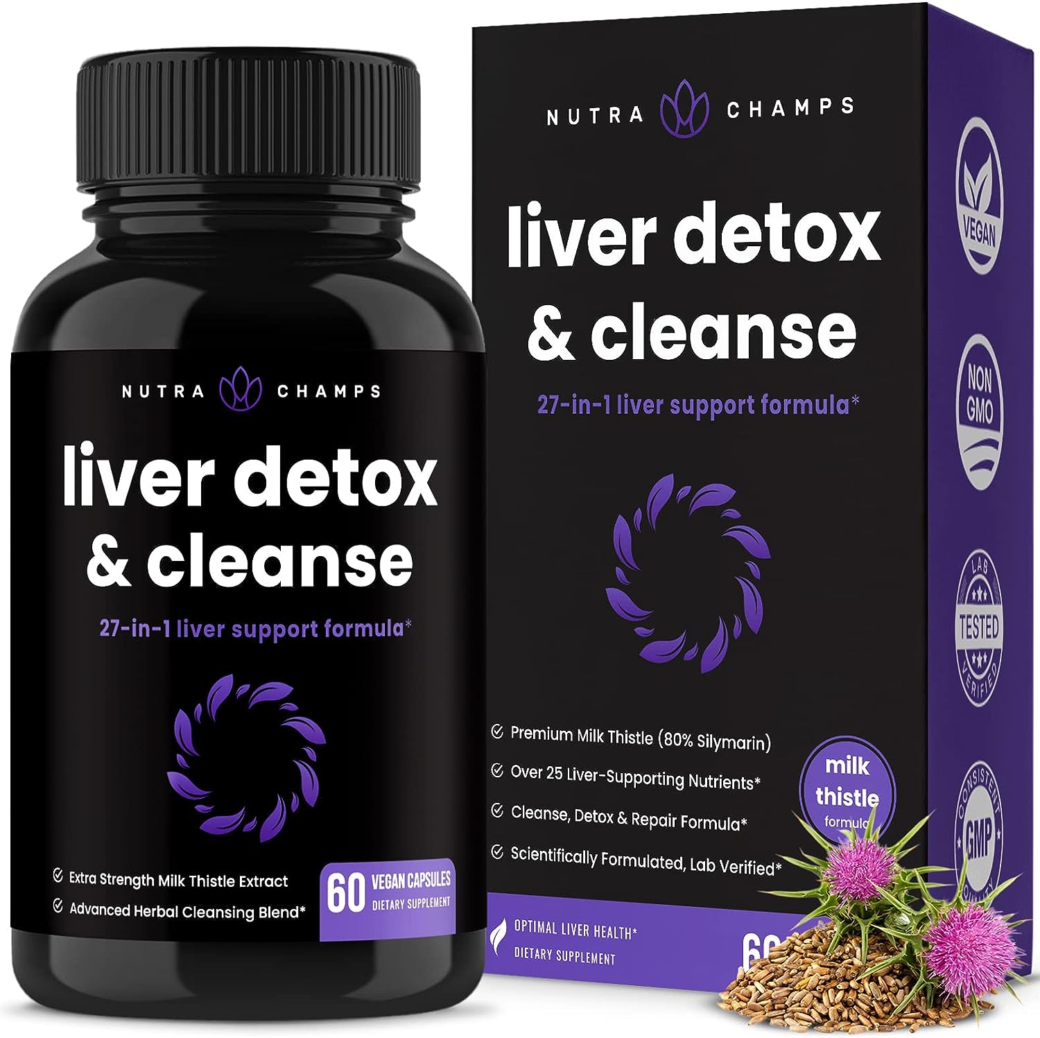 Liver Cleanse Detox & Repair | Milk Thistle Extract [...]