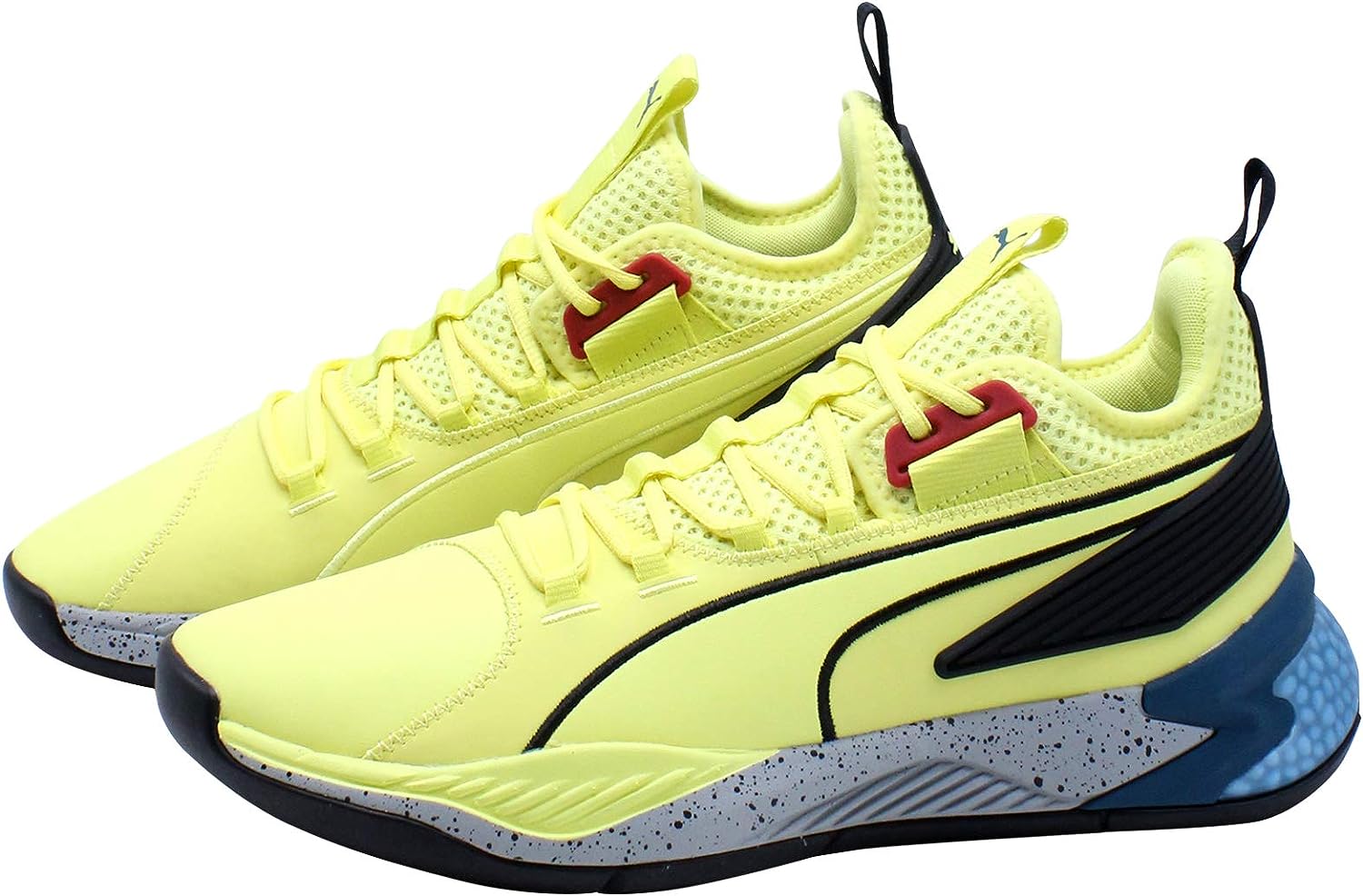PUMA Mens Uproar Spectra Basketball Sneakers Shoes - Yellow