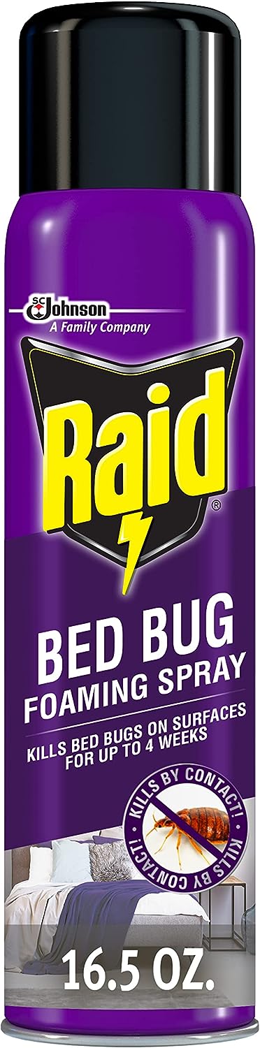 Raid Bed Bug Foaming Spray, Kills Bed Bugs and Their [...]