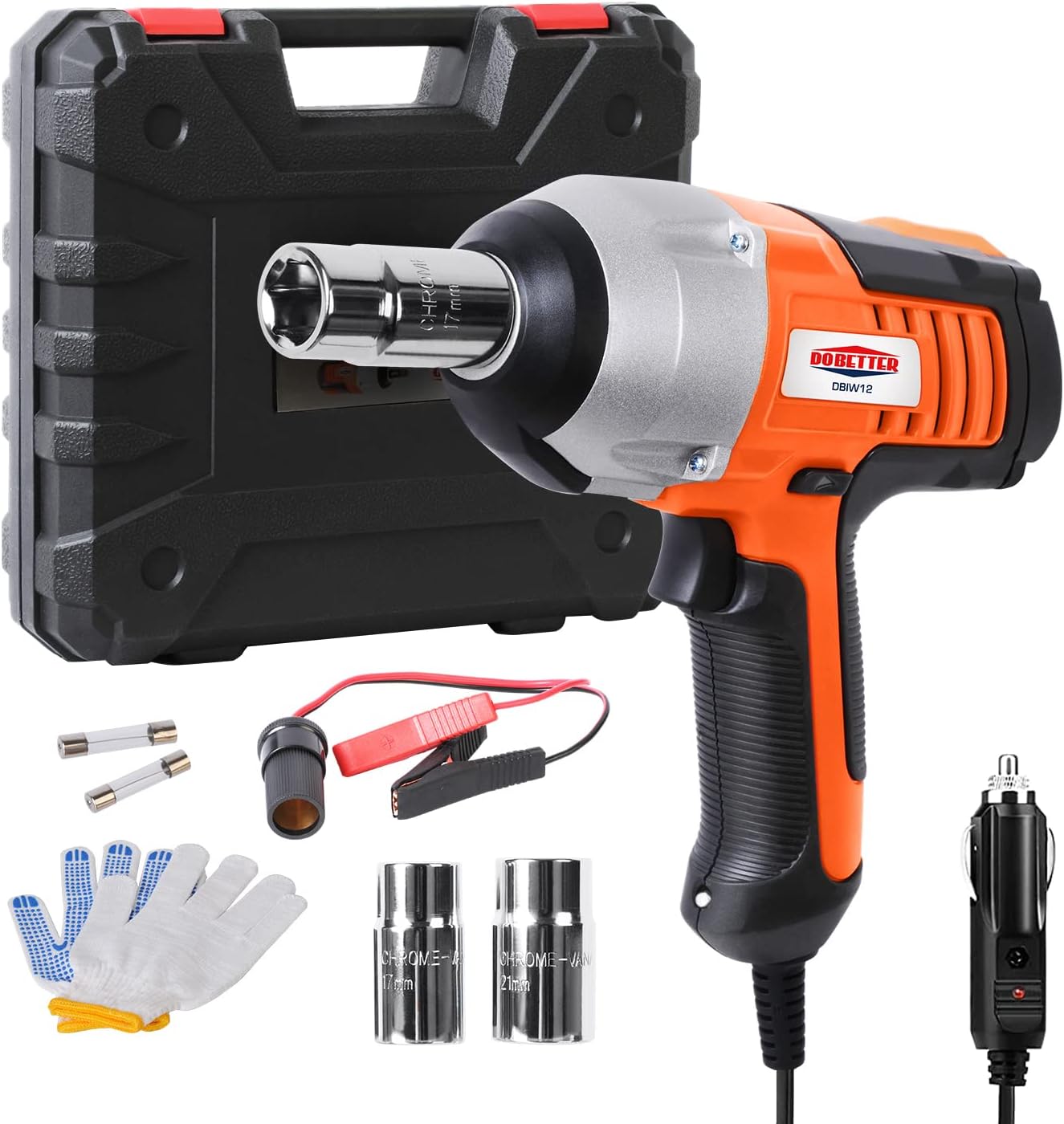 Electric Impact Wrench 12V Impact Wrench, 1/2” Car [...]