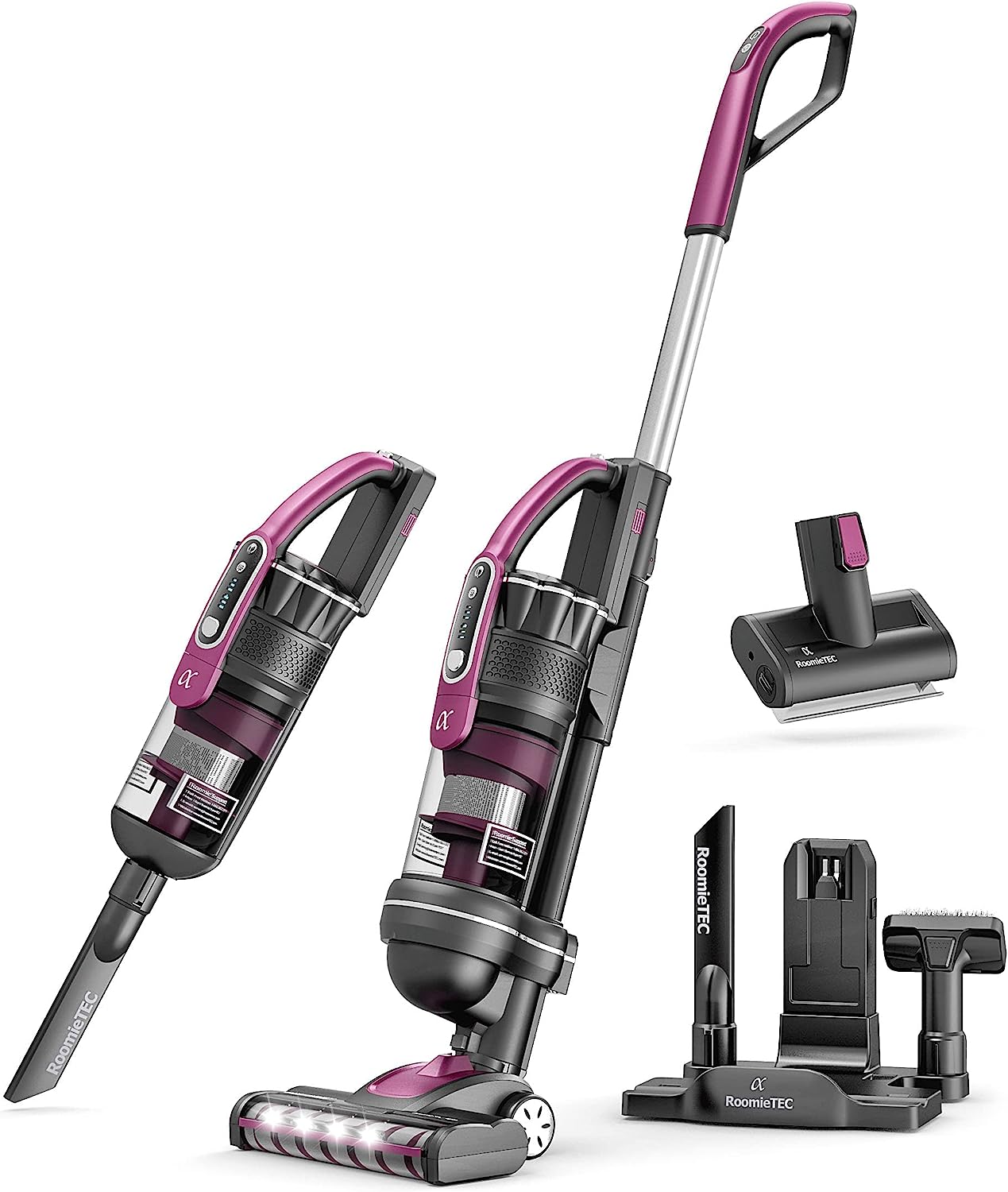Roomie Tec Alpha Professional Upright Cordless Vacuum [...]