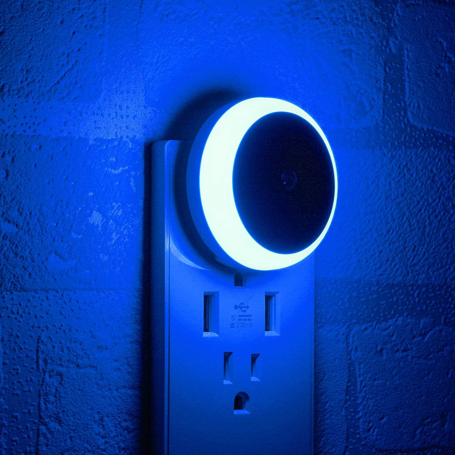 myCozyLite Blue Night Light Plug in, Plug-in [...]